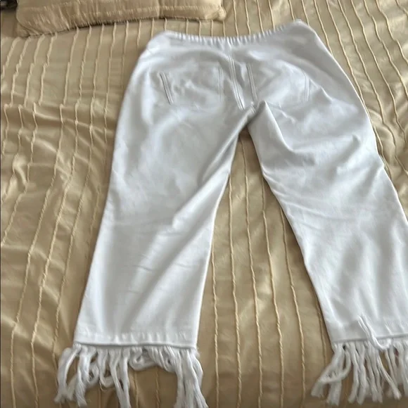 Lulu-B White Straight Leg Pants - Picture 3 of 5